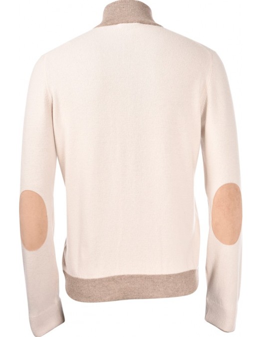 JACHETA GRAN SASSO, ALCANTARA, Full Zip, Beige - 5510619669589