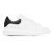SNEAKERS ALEXANDER MCQUEEN   - 553680WHGP561, Piele Alb/Negru, Logo in spate