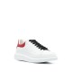 Sneakers ALEXANDER MCQUEEN, Oversize, Red Details, Men, White - 553680WIAEO9094 Sneakers ALEXANDER MCQUEEN, Oversize, Red Details, Men, White - 553680WIAEO9094