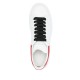 Sneakers ALEXANDER MCQUEEN, Oversize, Red Details, Men, White - 553680WIAEO9094 Sneakers ALEXANDER MCQUEEN, Oversize, Red Details, Men, White - 553680WIAEO9094