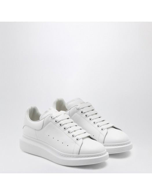 Sneakers ALEXANDER MCQUEEN, Oversize, New Tech Leather, Men, All White - 553680WIEE09000