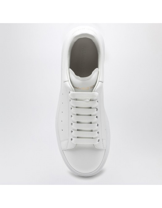 Sneakers ALEXANDER MCQUEEN, Oversize, New Tech Leather, Men, All White - 553680WIEE09000