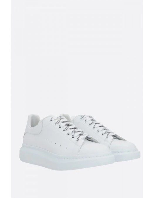 Sneakers ALEXANDER MCQUEEN, Oversize, New Tech Leather, Men, All White - 553680WIEE09000