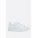 Sneakers ALEXANDER MCQUEEN, Oversize, New Tech Leather, Men, All White - 553680WIEE09000