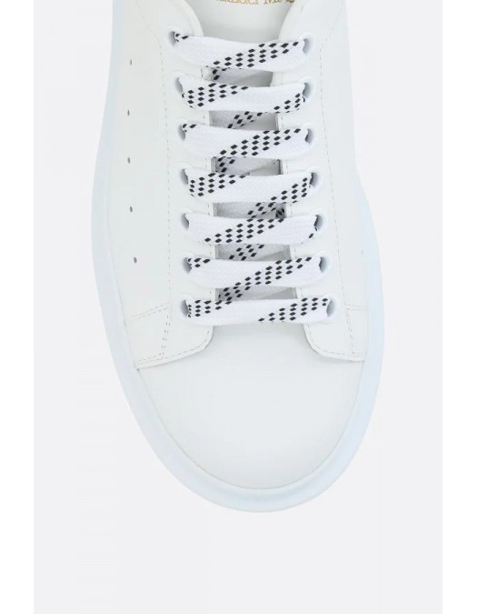 Sneakers ALEXANDER MCQUEEN, Oversize, New Tech Leather, Men, All White - 553680WIEE09000