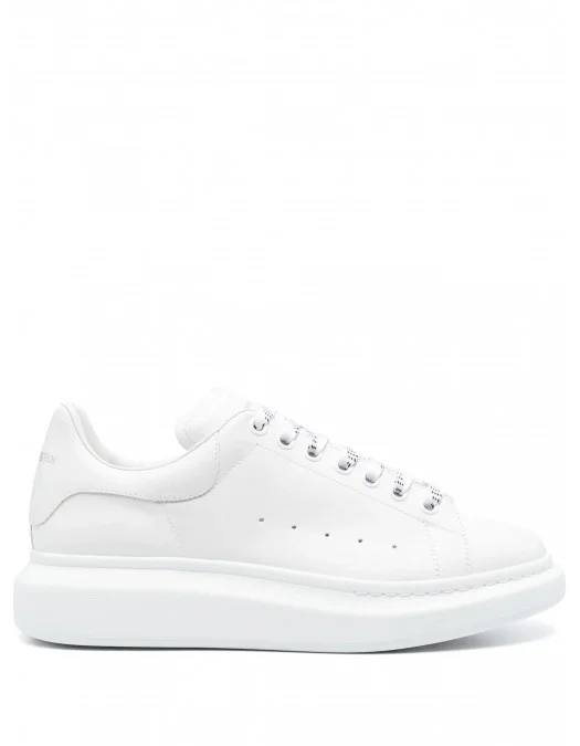 Sneakers ALEXANDER MCQUEEN, Oversize, New Tech Leather, Men, All White - 553680WIEE09000 Sneakers ALEXANDER MCQUEEN, Oversize, New Tech Leather, Men, All White - 553680WIEE09000