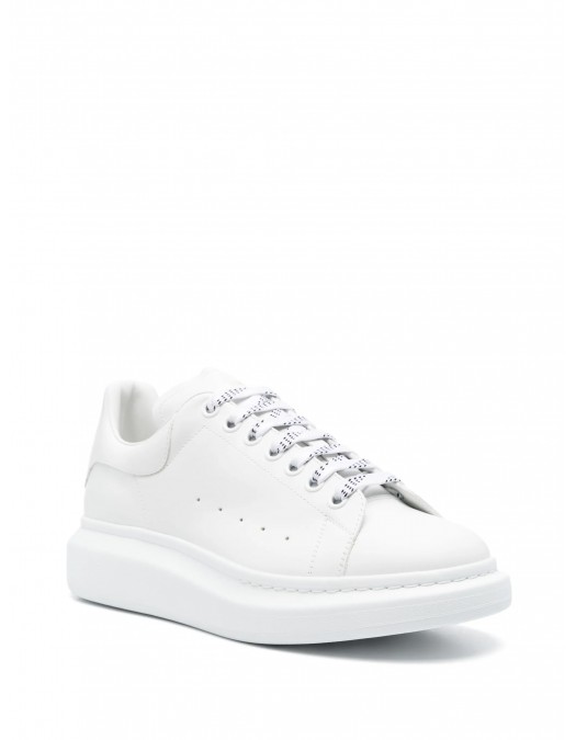 Sneakers ALEXANDER MCQUEEN, Oversize, New Tech Leather, Men, All White - 553680WIEE09000 Sneakers ALEXANDER MCQUEEN, Oversize, New Tech Leather, Men, All White - 553680WIEE09000