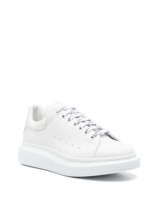 Sneakers ALEXANDER MCQUEEN, Oversize, New Tech Leather, Men, All White - 553680WIEE09000 Sneakers ALEXANDER MCQUEEN, Oversize, New Tech Leather, Men, All White - 553680WIEE09000