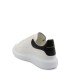 Sneakers ALEXANDER MCQUEEN, Oversize, New Tech Leather, Black Details, White - 553680WIEEN9061