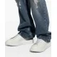 Sneakers ALEXANDER MCQUEEN, Oversize, Blue Details, Men, White - 553680WIEF19086 Sneakers ALEXANDER MCQUEEN, Oversize, Blue Details, Men, White - 553680WIEF19086
