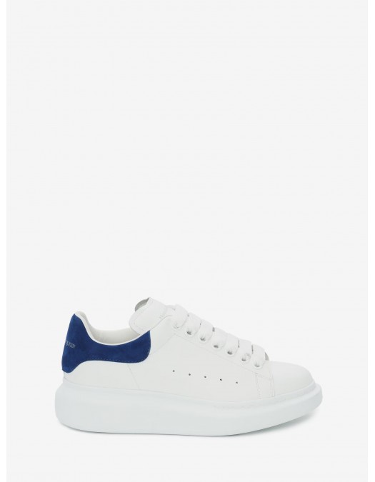 Sneakers ALEXANDER MCQUEEN, Oversize, Blue Details, Men, White - 553680WIEF19086