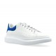 Sneakers ALEXANDER MCQUEEN, Oversize, Blue Details, Men, White - 553680WIEF19086