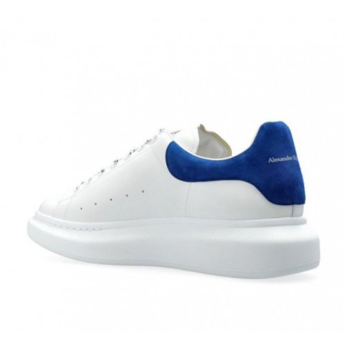 Sneakers ALEXANDER MCQUEEN, Oversize, Blue Details, Men, White