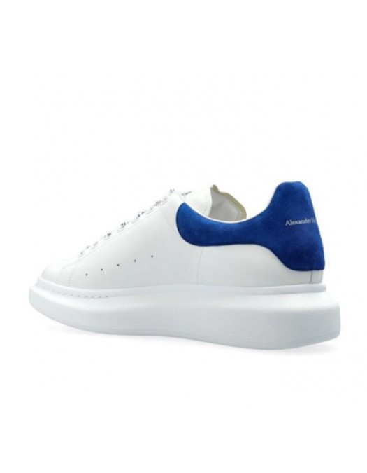 Sneakers ALEXANDER MCQUEEN, Oversize, Blue Details, Men, White - 553680WIEF19086