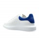 Sneakers ALEXANDER MCQUEEN, Oversize, Blue Details, Men, White - 553680WIEF19086