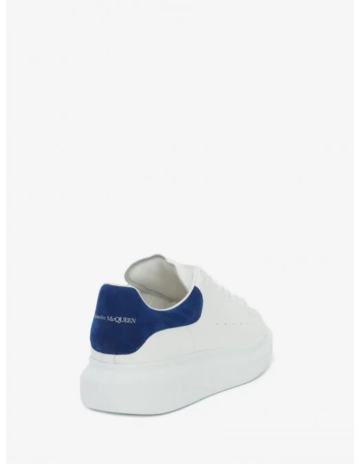 Sneakers ALEXANDER MCQUEEN, Oversize, Blue Details, Men, White - 553680WIEF19086