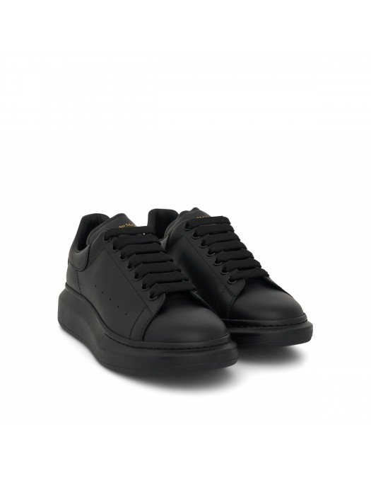 Sneakers ALEXANDER MCQUEEN, Oversize, New Tech Leather, Men, Full Black - 553680WWEE01000