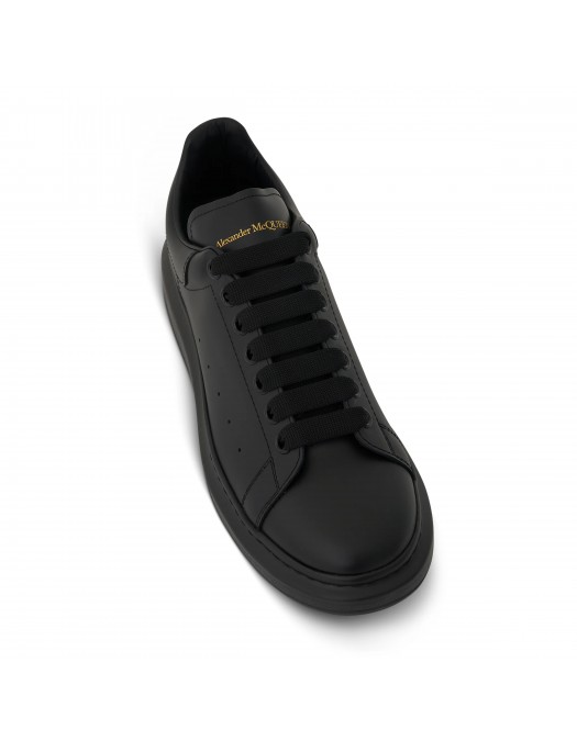 Sneakers ALEXANDER MCQUEEN, Oversize, New Tech Leather, Men, Full Black - 553680WWEE01000