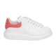 Sneakers ALEXANDER MCQUEEN, Oversize, Pink Touch, Women, White - 553770WHGP79663