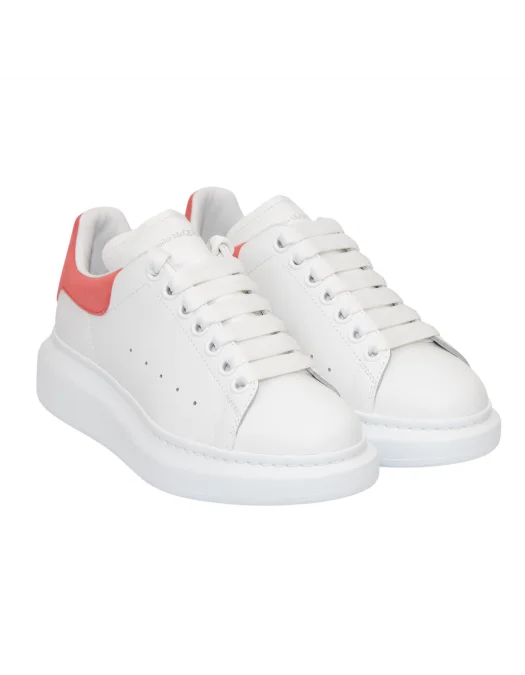 Sneakers ALEXANDER MCQUEEN, Oversize, Pink Touch, Women, White - 553770WHGP79663
