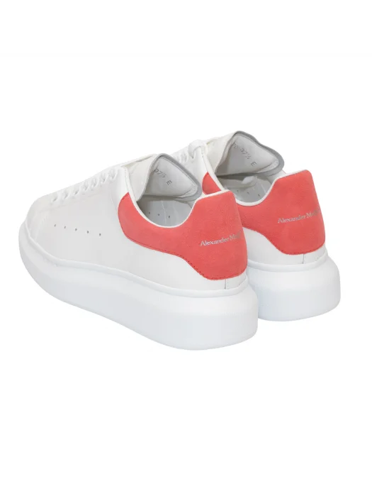 Sneakers ALEXANDER MCQUEEN, Oversize, Pink Touch, Women, White - 553770WHGP79663