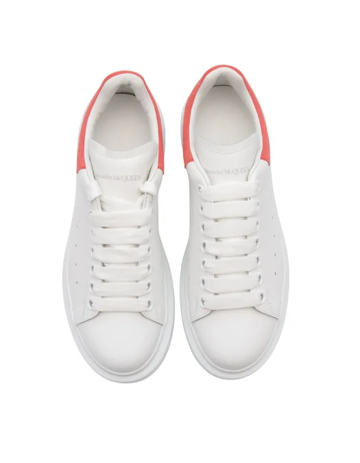 Sneakers ALEXANDER MCQUEEN, Oversize, Pink Touch, Women, White - 553770WHGP79663