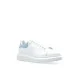 Sneakers ALEXANDER MCQUEEN, Oversize, Baby Blue Details, Women, White - 553770WIAEE9041