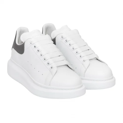 Sneakers ALEXANDER MCQUEEN, Oversize, Grey Details, Women, White