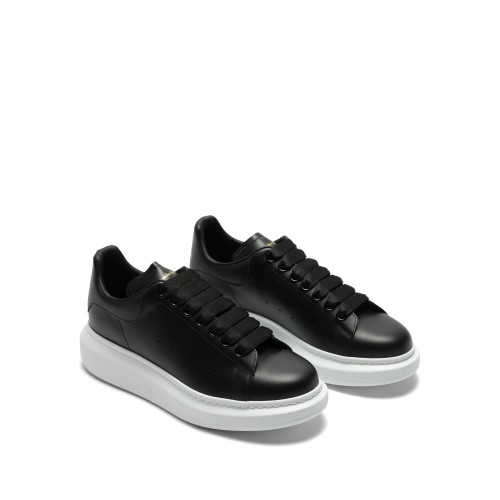 Sneakers ALEXANDER MCQUEEN, Oversize, Gold Logo Insert, Women, Black Sneakers ALEXANDER MCQUEEN, Oversize, Gold Logo Insert, Women, Black
