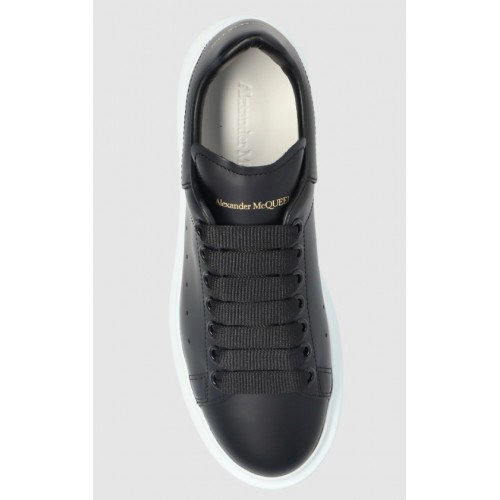 Sneakers ALEXANDER MCQUEEN, Oversize, Gold Logo Insert, Women, Black