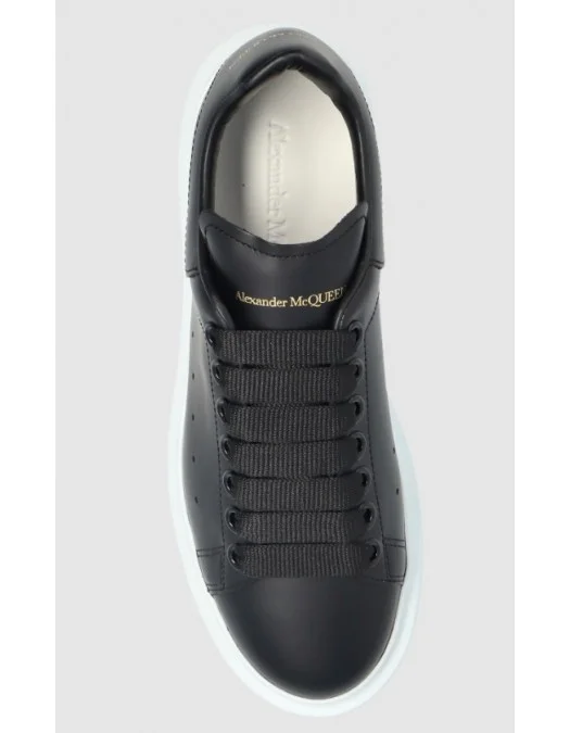 Sneakers ALEXANDER MCQUEEN, Oversize, Gold Logo Insert, Women, Black - 553770WIEE01000