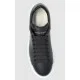 Sneakers ALEXANDER MCQUEEN, Oversize, Gold Logo Insert, Women, Black - 553770WIEE01000