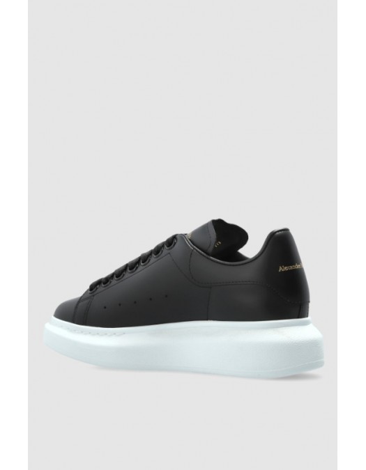 Sneakers ALEXANDER MCQUEEN, Oversize, Gold Logo Insert, Women, Black - 553770WIEE01000