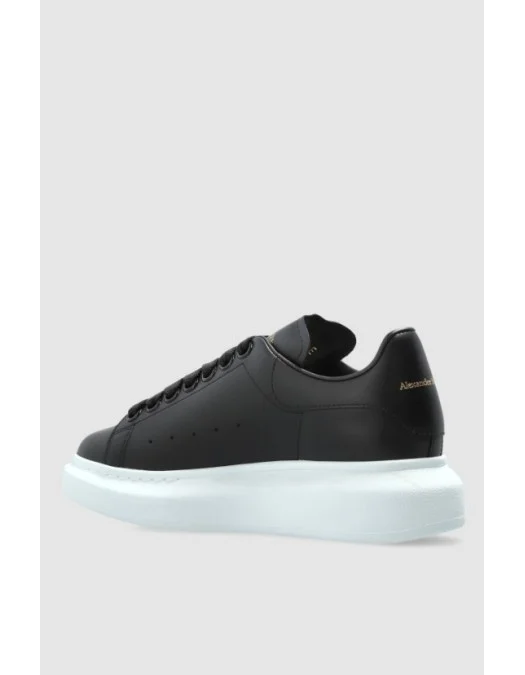 Sneakers ALEXANDER MCQUEEN, Oversize, Gold Logo Insert, Women, Black - 553770WIEE01000
