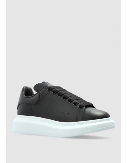 Sneakers ALEXANDER MCQUEEN, Oversize, Gold Logo Insert, Women, Black - 553770WIEE01000