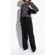 Sneakers ALEXANDER MCQUEEN, Oversize, Gold Logo Insert, Women, Black - 553770WIEE01000