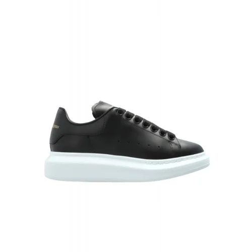 Sneakers ALEXANDER MCQUEEN, Oversize, Gold Logo Insert, Women, Black