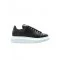 Sneakers ALEXANDER MCQUEEN, Oversize, Gold Logo Insert, Women, Black