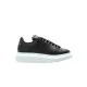 Sneakers ALEXANDER MCQUEEN, Oversize, Gold Logo Insert, Women, Black - 553770WIEE01000