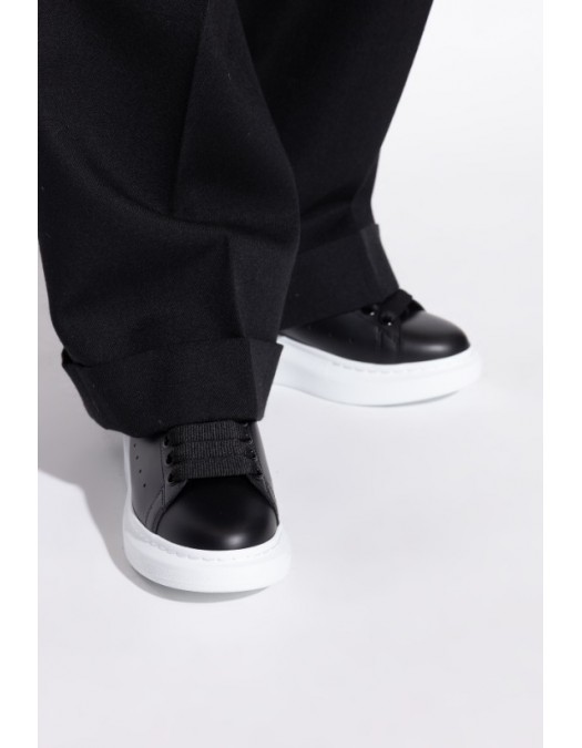 Sneakers ALEXANDER MCQUEEN, Oversize, Gold Logo Insert, Women, Black - 553770WIEE01000