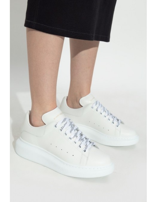 Sneakers ALEXANDER MCQUEEN, Oversize, New Tech Leather, All White - 553770WIEE09000
