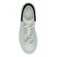 Sneakers ALEXANDER MCQUEEN, Oversize, New Tech Leather, Black Details, Women, White - 553770WIEF19061