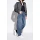 Sneakers ALEXANDER MCQUEEN, Oversize, New Tech Leather, Black Details, Women, White - 553770WIEF19061