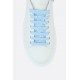 Sneakers ALEXANDER MCQUEEN, Oversize, New Tech Leather, Baby Blue Details, White - 553770WIEF19412