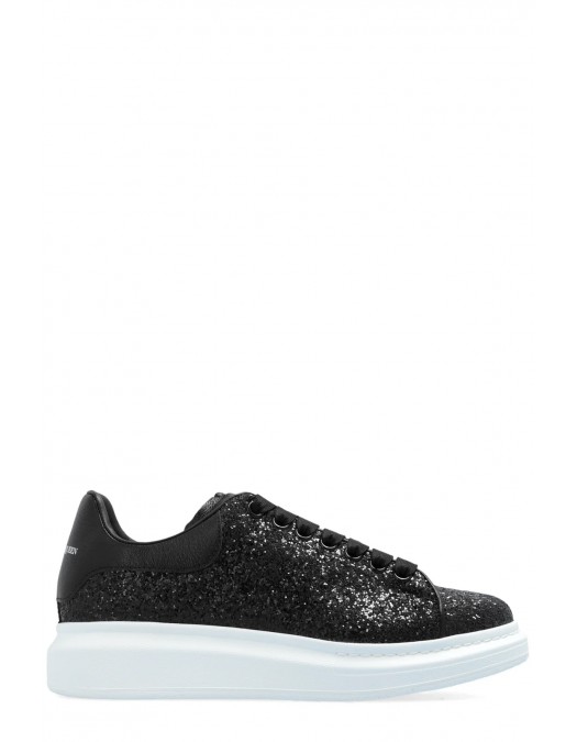 Sneakers ALEXANDER MCQUEEN, Sequin-Embellished, Black Oversized