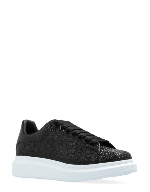 Sneakers ALEXANDER MCQUEEN, Sequin-Embellished, Black Oversized