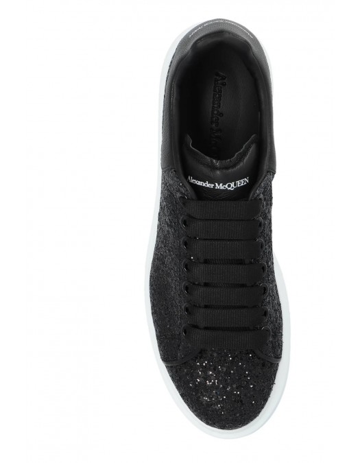 Sneakers ALEXANDER MCQUEEN, Sequin-Embellished, Black Oversized