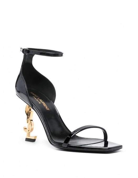 SANDALE YVES SAINT LAURENT, Opyum Design, Medium Heels, Black - 5576791TV1A1000