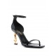 SANDALE YVES SAINT LAURENT, Opyum Design, Medium Heels, Black - 5576791TV1A1000