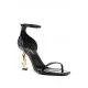 SANDALE YVES SAINT LAURENT, Opyum Design, Medium Heels, Black - 5576791TV1A1000 SANDALE YVES SAINT LAURENT, Opyum Design, Medium Heels, Black - 5576791TV1A1000